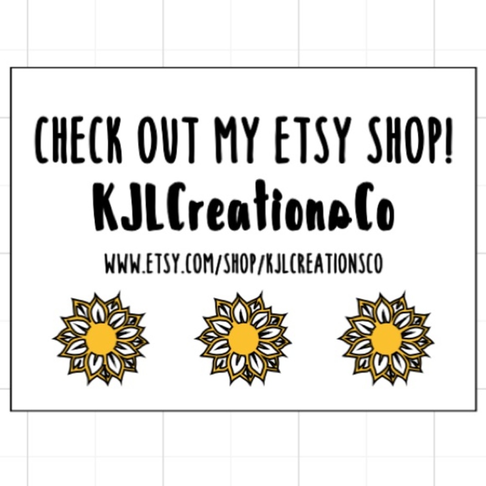 Check out my Etsy shop!!!